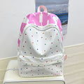 Korean Minimalist Large-Capacity Nylon Backpack for Students