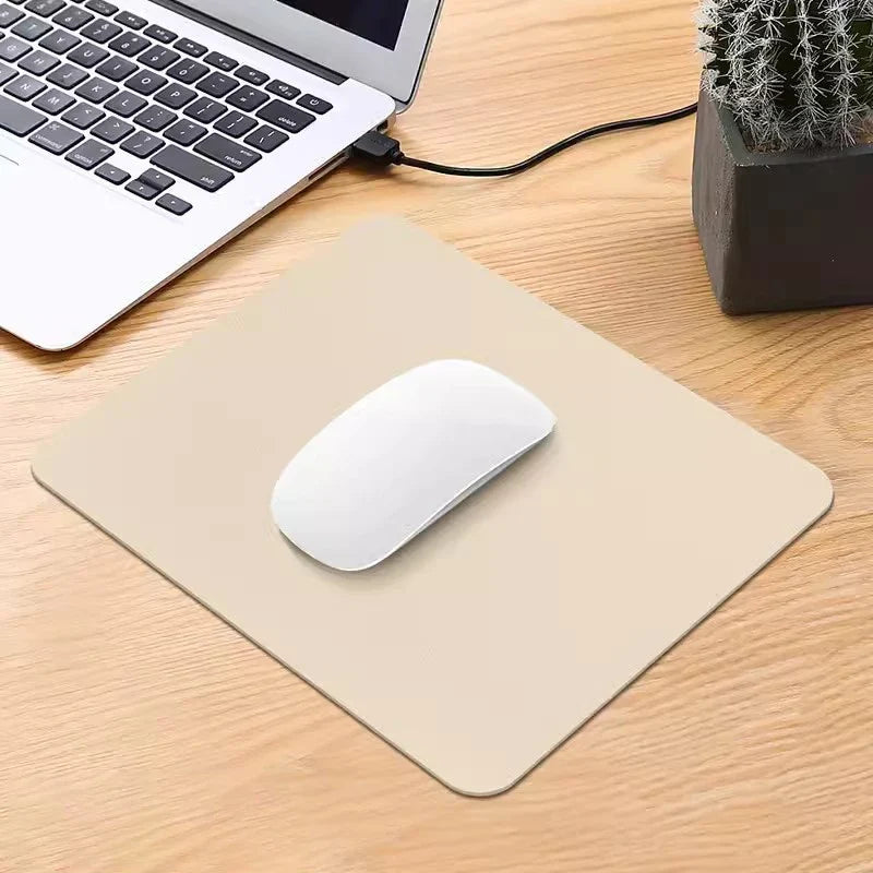 Small PU Gaming Mouse Pad – Non-Slip, Waterproof, Easy Clean