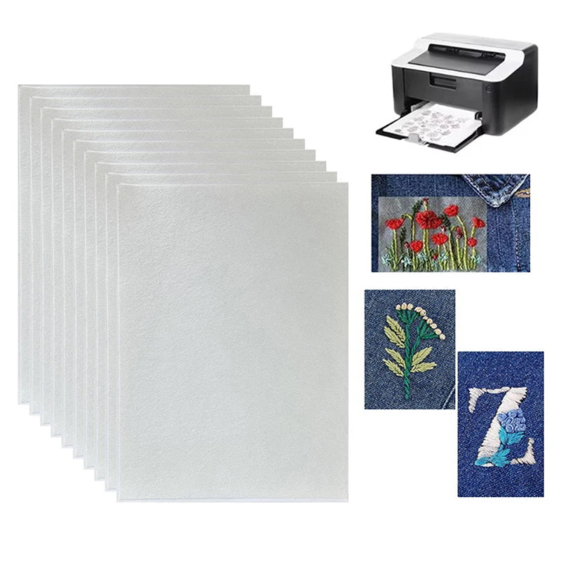 Water-Soluble Embroidery Stabilizer Paper – 1 or 10 Pack