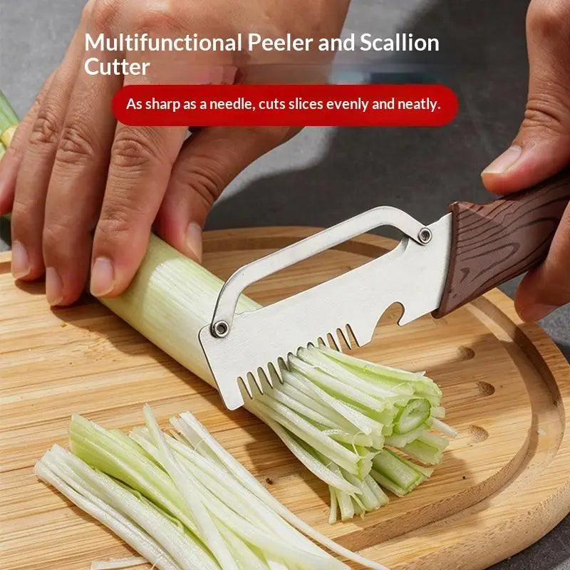 Multifunctional Vegetable Peeler – Sharp Stainless Steel Blade