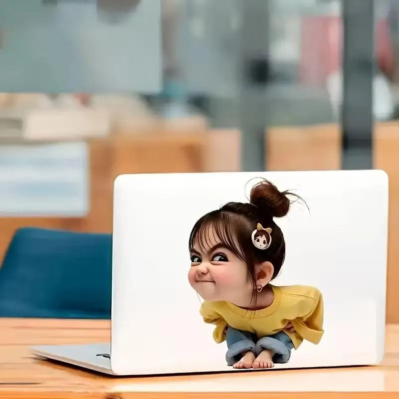 Sassy Girl PVC Vinyl Sticker – Car, Laptop & Helmet Decal