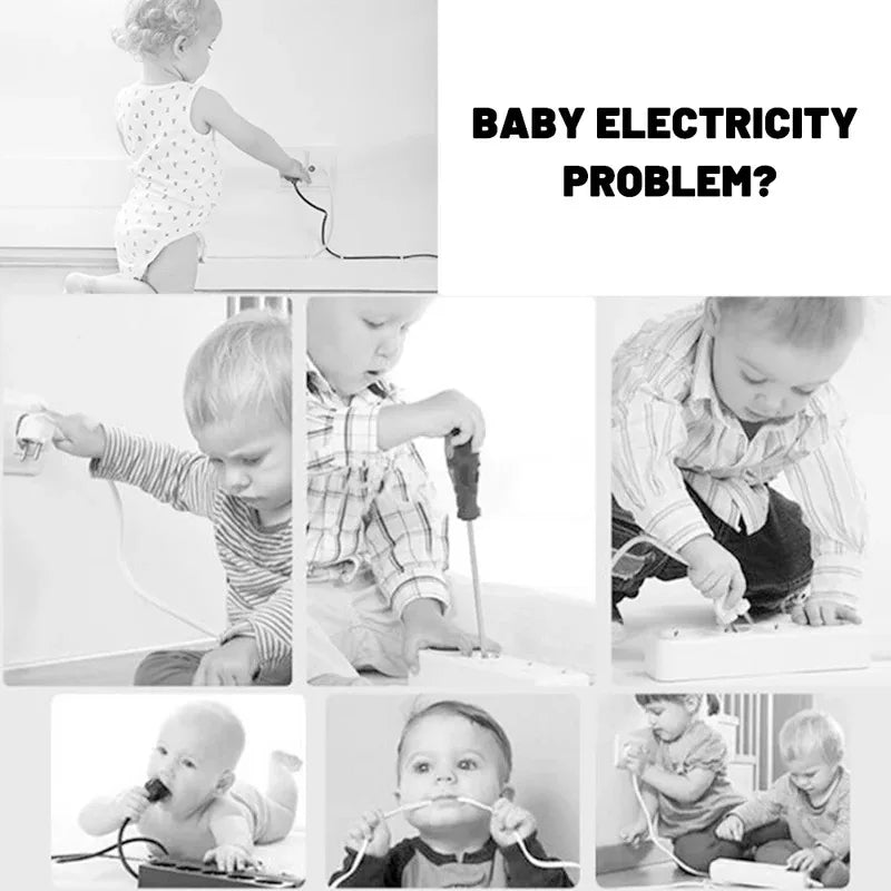 10-Pack Baby Safety Outlet Covers – Childproof Socket Protectors