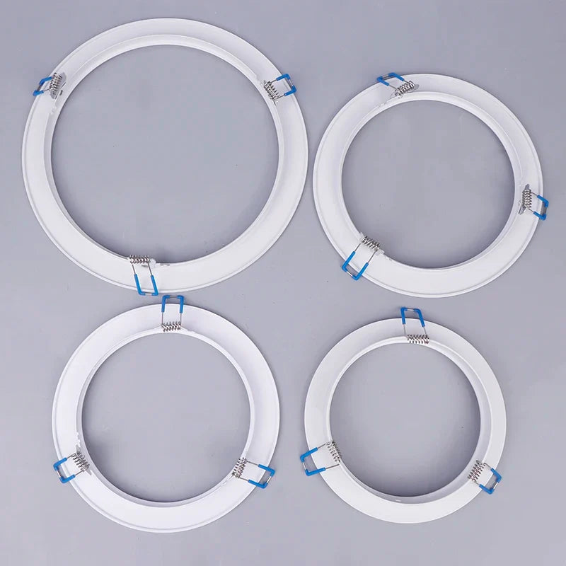 White LED Downlight Adapter Rings – Hole Enlarger & Spotlight Frames