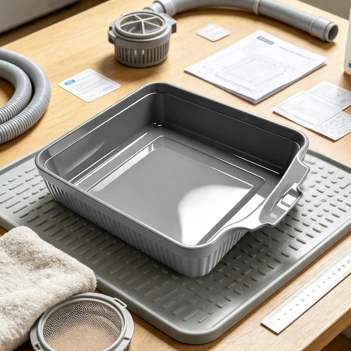Washing Machine Drain Funnel Drip Tray – Floor Protector