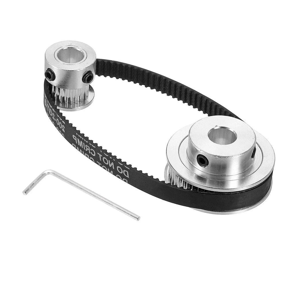 Timing Belt Pulley Set 20 & 48 Teeth 8mm Bore | Sync Drive Kit