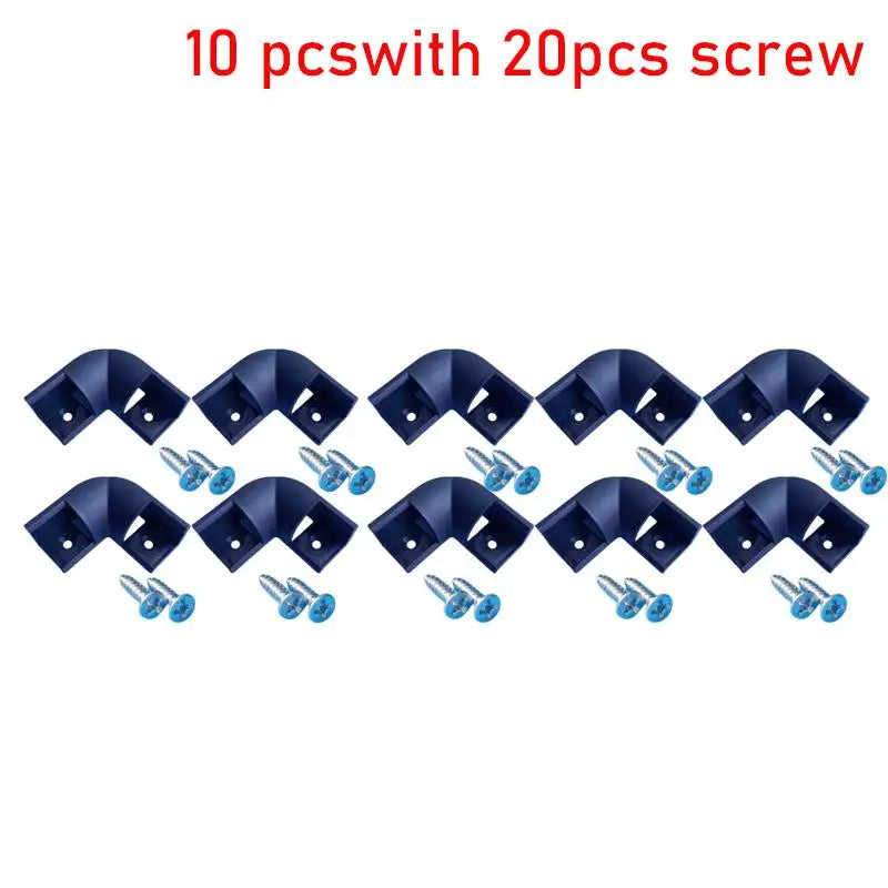 10Pcs 90° Corner Connectors for 16x16mm Aluminium Profile