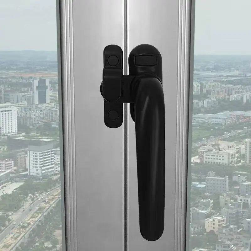 Aluminum Alloy Casement Window Handle with Lock | Thickened