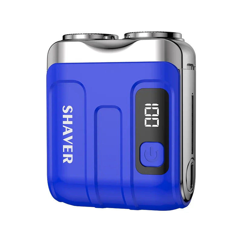 R-18 Mini Portable Electric Shaver – IPX7, LED, Type-C USB