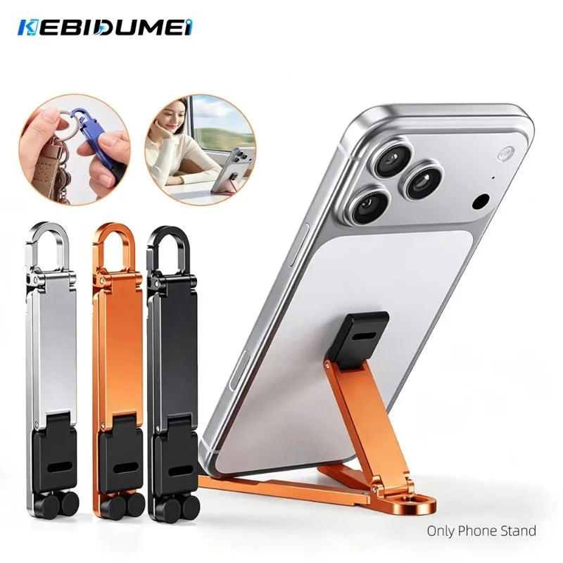 Mini Foldable Keychain Phone Stand | Multi-Angle Adjustable