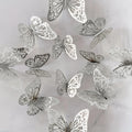 12pcs 3D Butterfly Wall Stickers – Home Décor Decorations