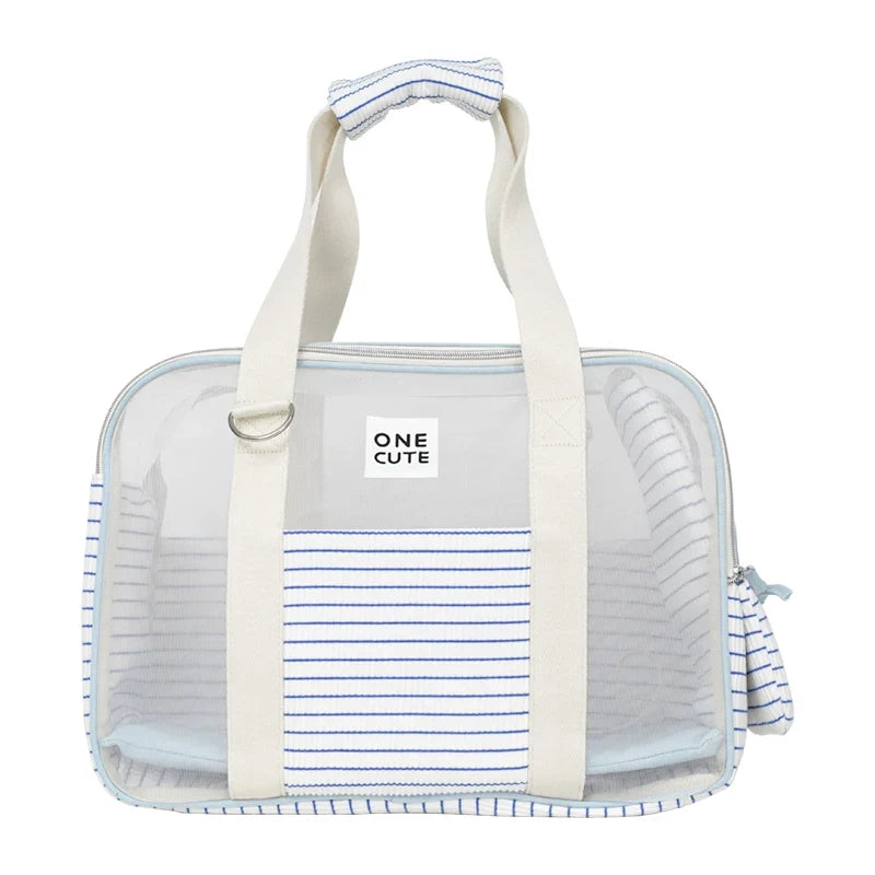 Transparent Window Pet Carrier Bag – Small Dogs & Cats Travel