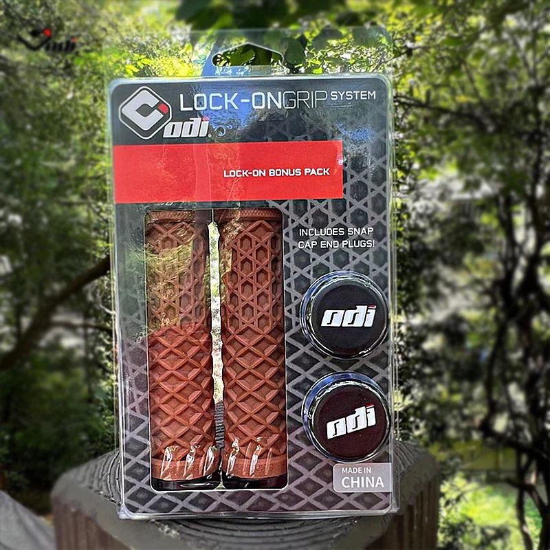 ODI Silicone Lock-On MTB Bike Grips | BMX Handlebar Cover