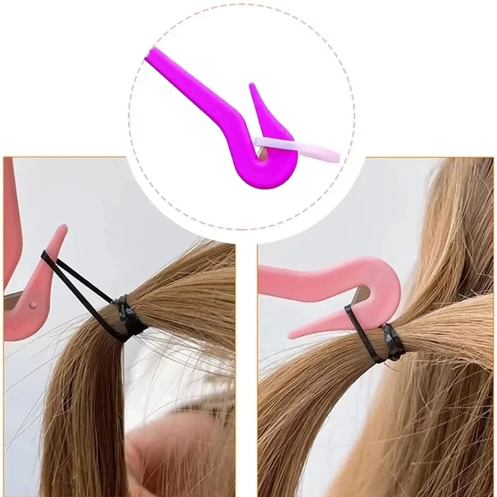 5-Pack Hair Elastic Band Cutter – Safe Easy Ponytail Remover
