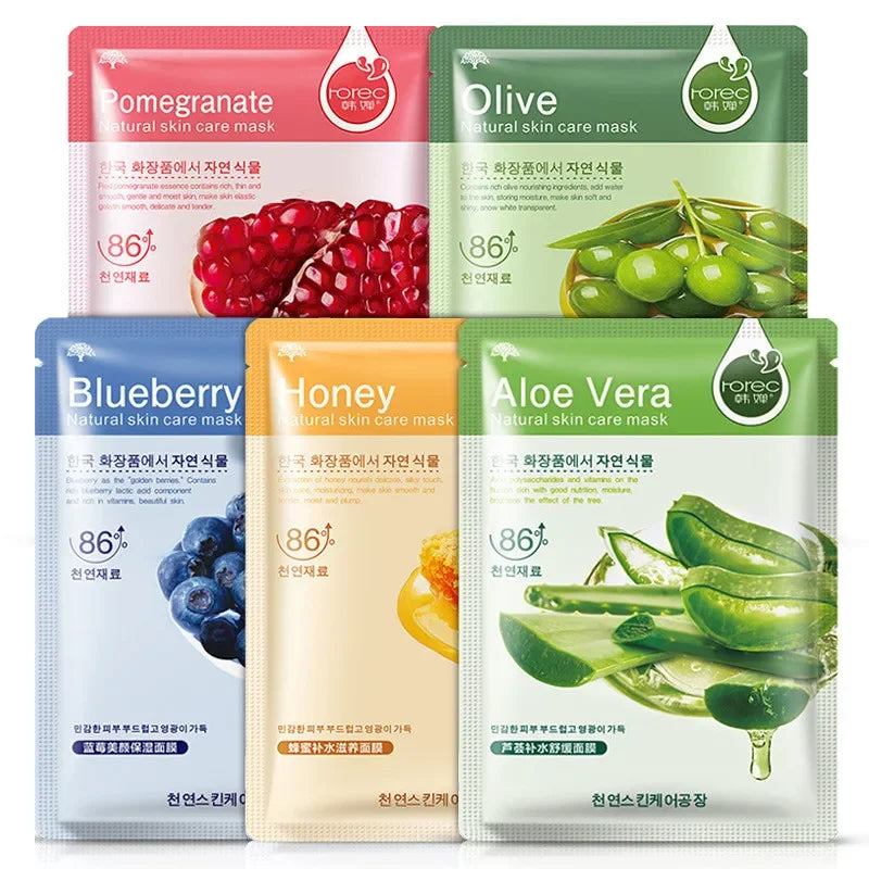 HanChan Plant Facial Mask – Moisturizing & Oil Control 30g