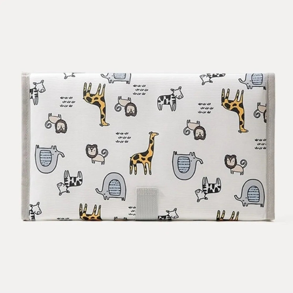 Portable Foldable Waterproof Baby Diaper Changing Mat | Cartoon