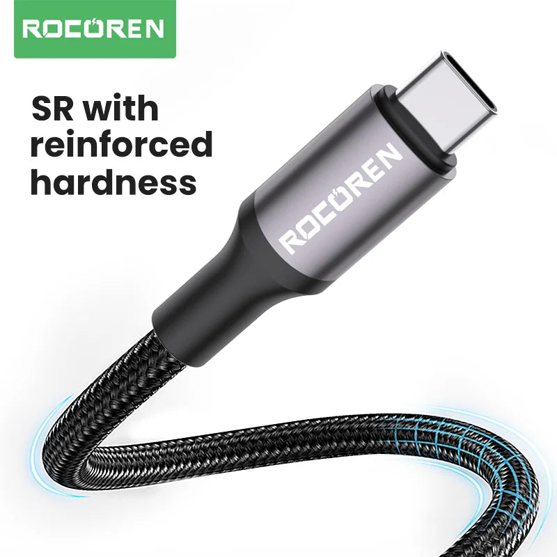 Rocoren USB-C Cable 3A Fast Charging 3M | Xiaomi Samsung Huawei
