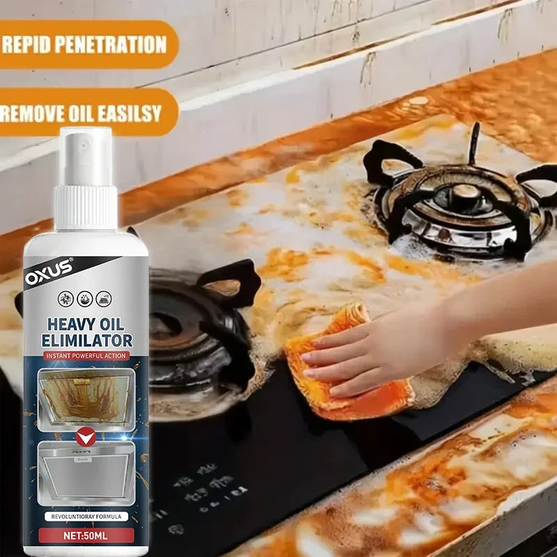 Kitchen Degreaser Spray – Oven, Grill & Range Hood Cleaner