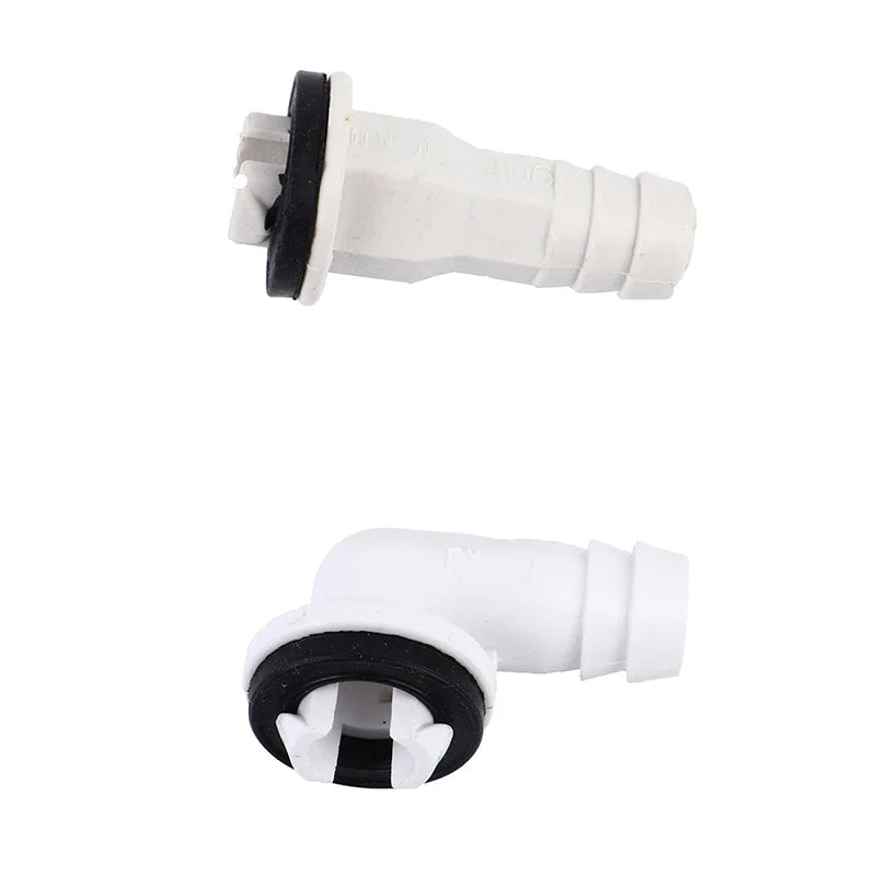 AC Drain Hose Connector Elbow Fitting with Rubber Ring for Gree Kelon