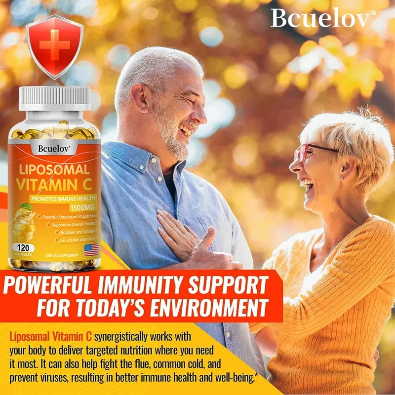 STRESSXCEL Liposomal Vitamin C Capsules | Antioxidant & Skin