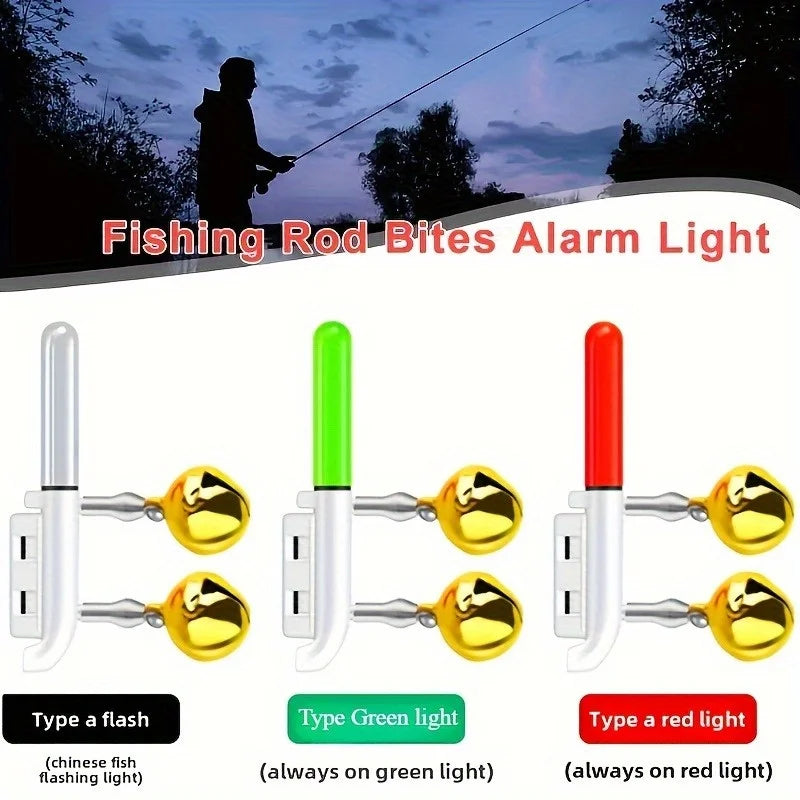 2Pc Night Fishing Glow Float with Bell & CR425 Battery | Nixie