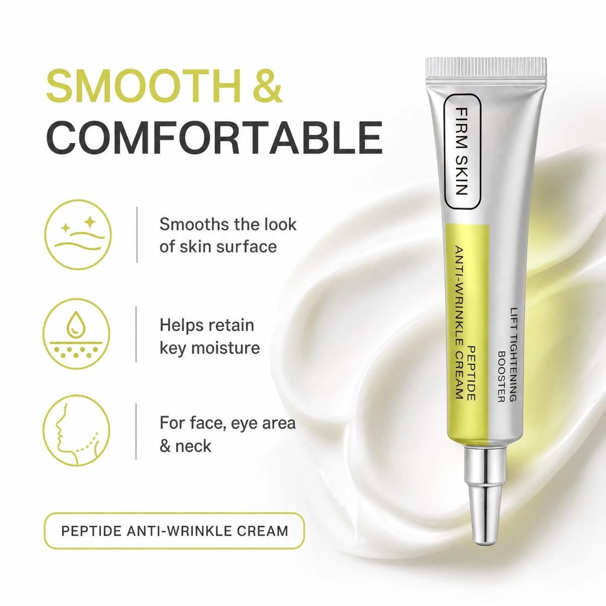 Peptide Retinol Face Cream – Firming Hydrating Moisturizer