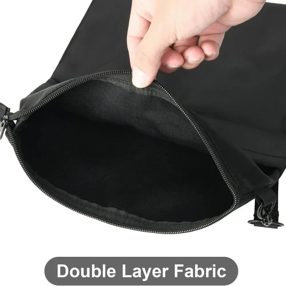 Zipper Book Sleeve – Water-Resistant Portable Book Cover Case