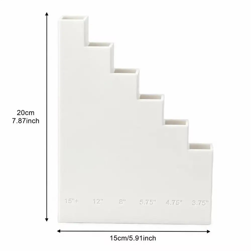Wall-Mounted Zip Tie Organizer Rack | Garage Storage