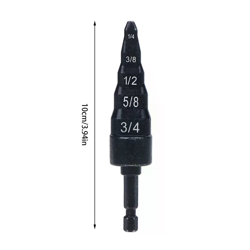 Copper Pipe Expander Swage Tube Drill Bit Tool for AC Units