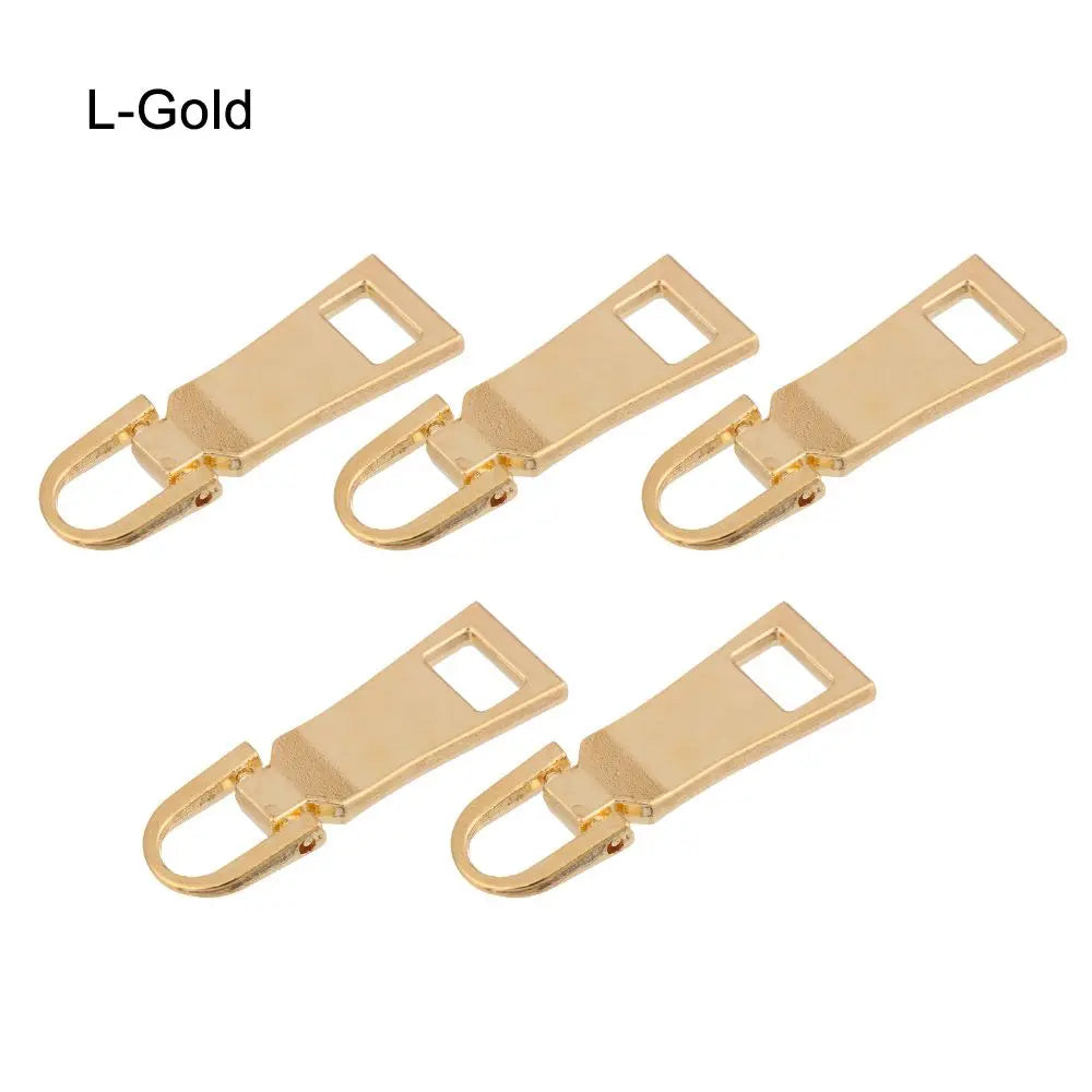5-Pack Metal Zipper Slider Repair Kit – Zipper Pull Heads