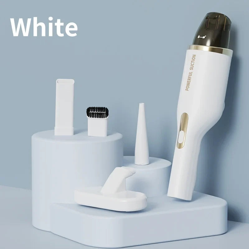 Portable Handheld Car & Home Vacuum – USB Powered, Bagless
