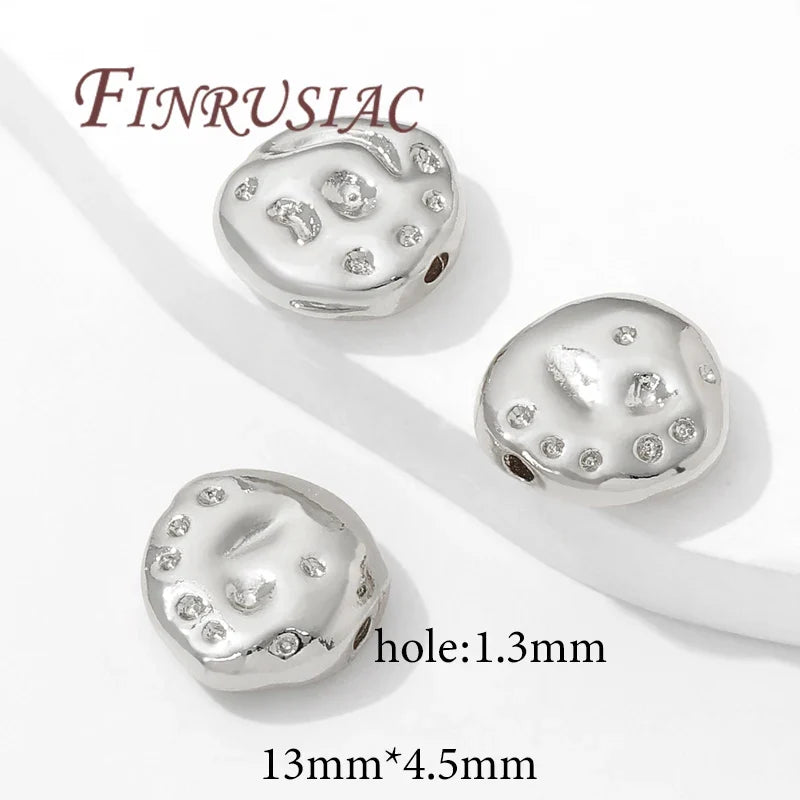 Baroque 18K Gold Plated Spacer Beads | DIY Jewelry Making