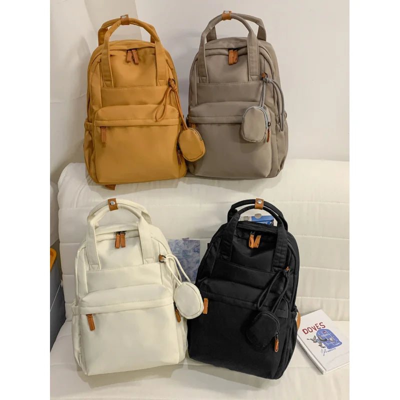 Nixie Lightweight Nylon Backpack – Laptop, Travel & Commute