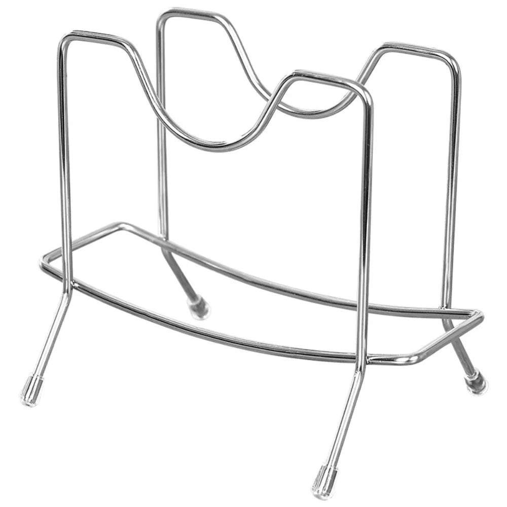 Stainless Steel Cutting Board Holder & Kitchen Storage Rack