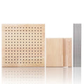 Wooden Crochet Knitting Board – DIY Wool Shaping Block Pad
