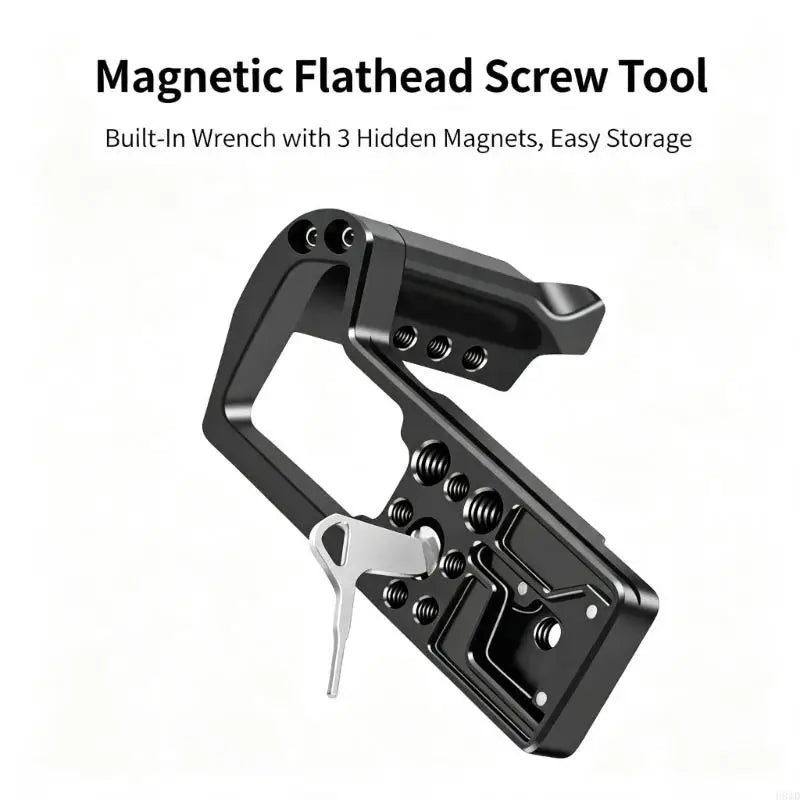 X-T5 Aluminum L Bracket Quick Release Camera Plate 1/4" Mount