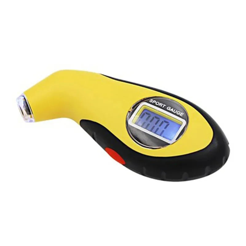 Digital LCD Tire Pressure Gauge – Presta & Schrader PSI Meter