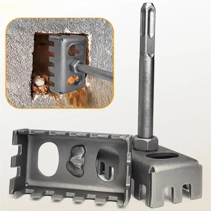 Square Drill Hole Opener – Wall Slotting Socket Tool