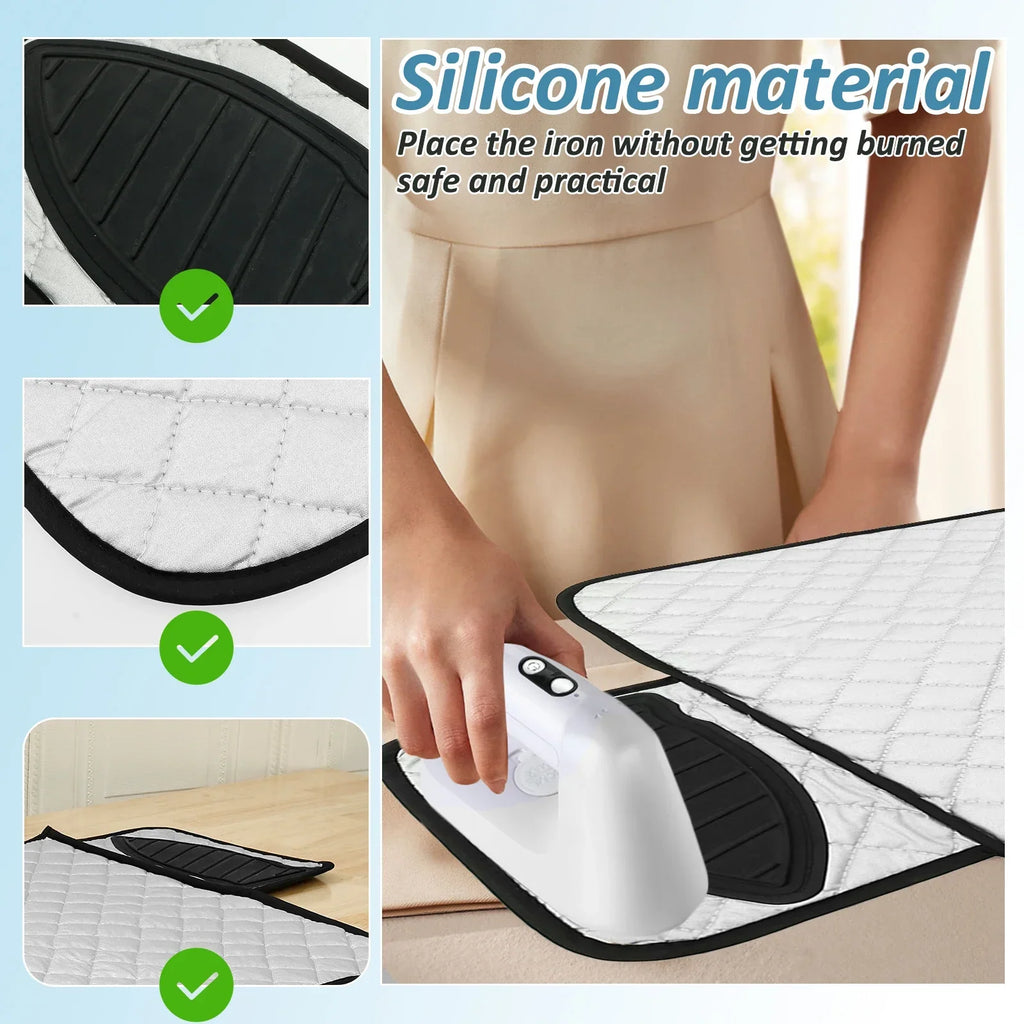 Thick Portable Foldable Ironing Mat – Heat Pad 50x83cm