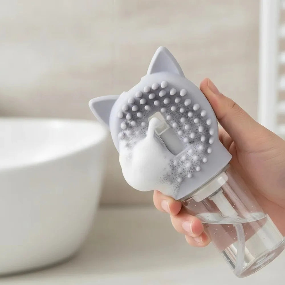 TPE Pet Bath Brush – Foaming Massage & Gentle Coat Cleaner