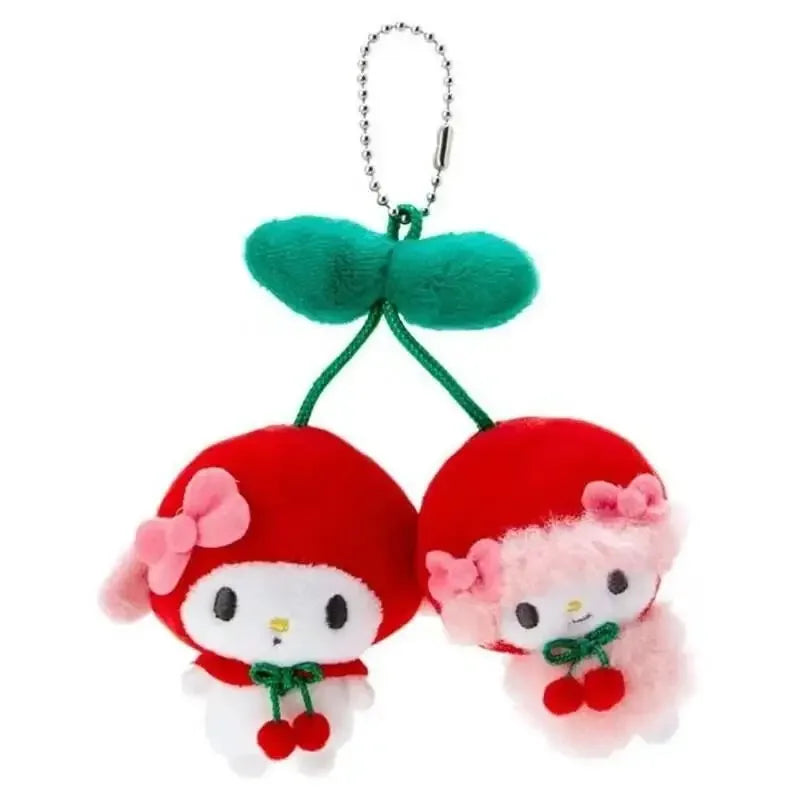 Sanrio Hello Kitty Kuromi Keychain & Makeup Bag Gift Set