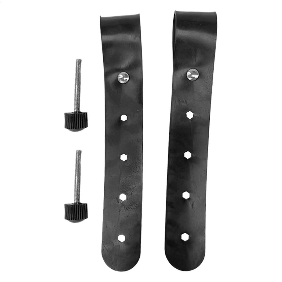 Piano Stand Straps PU Leather Adjustable Keyboard Locking Ties 2pc