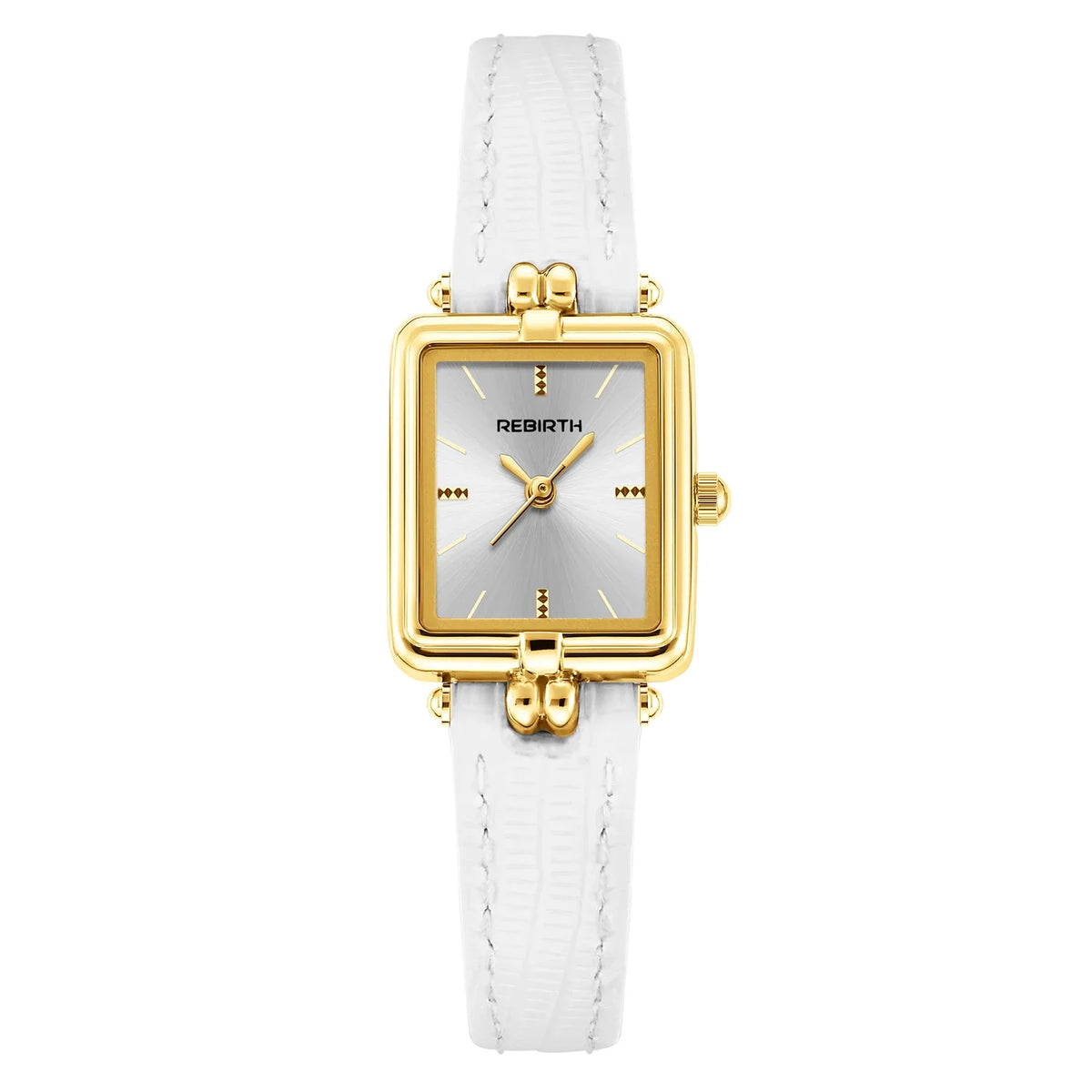 REBIRTH Roman Scale Quartz Watch | Leather Band Minimalist