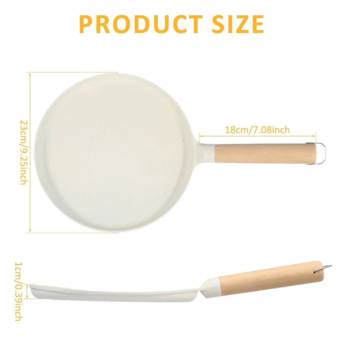 Nixie Nonstick Frying Pan Skillet – Maifanite Coating