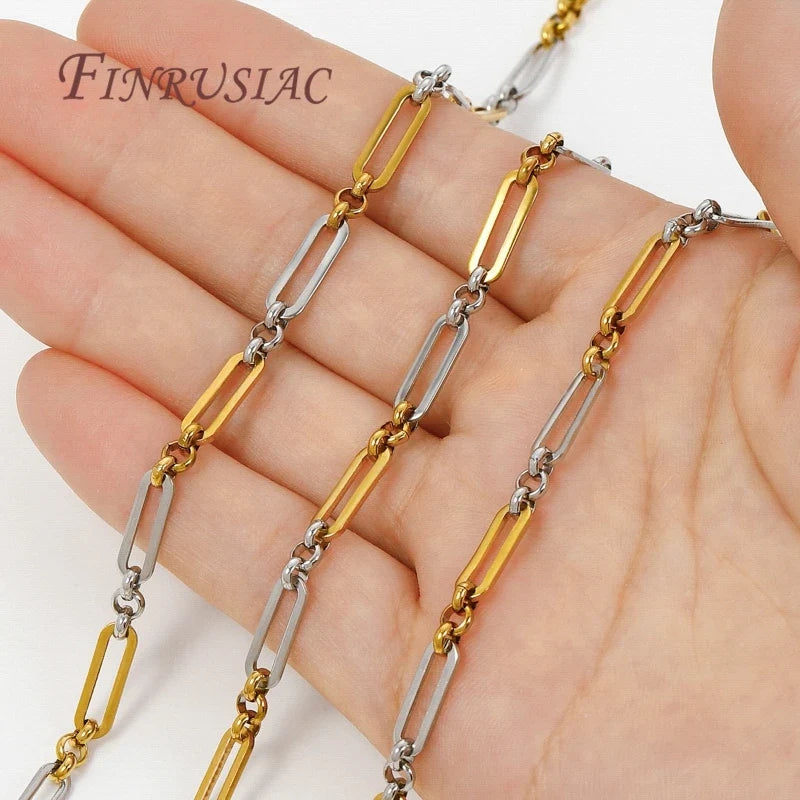Gold-Plated Brass Chain – Cable Curb O Link | DIY Jewelry Making