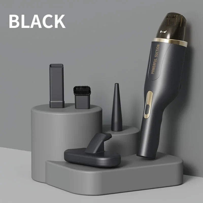Portable Handheld Car & Home Vacuum – USB Powered, Bagless