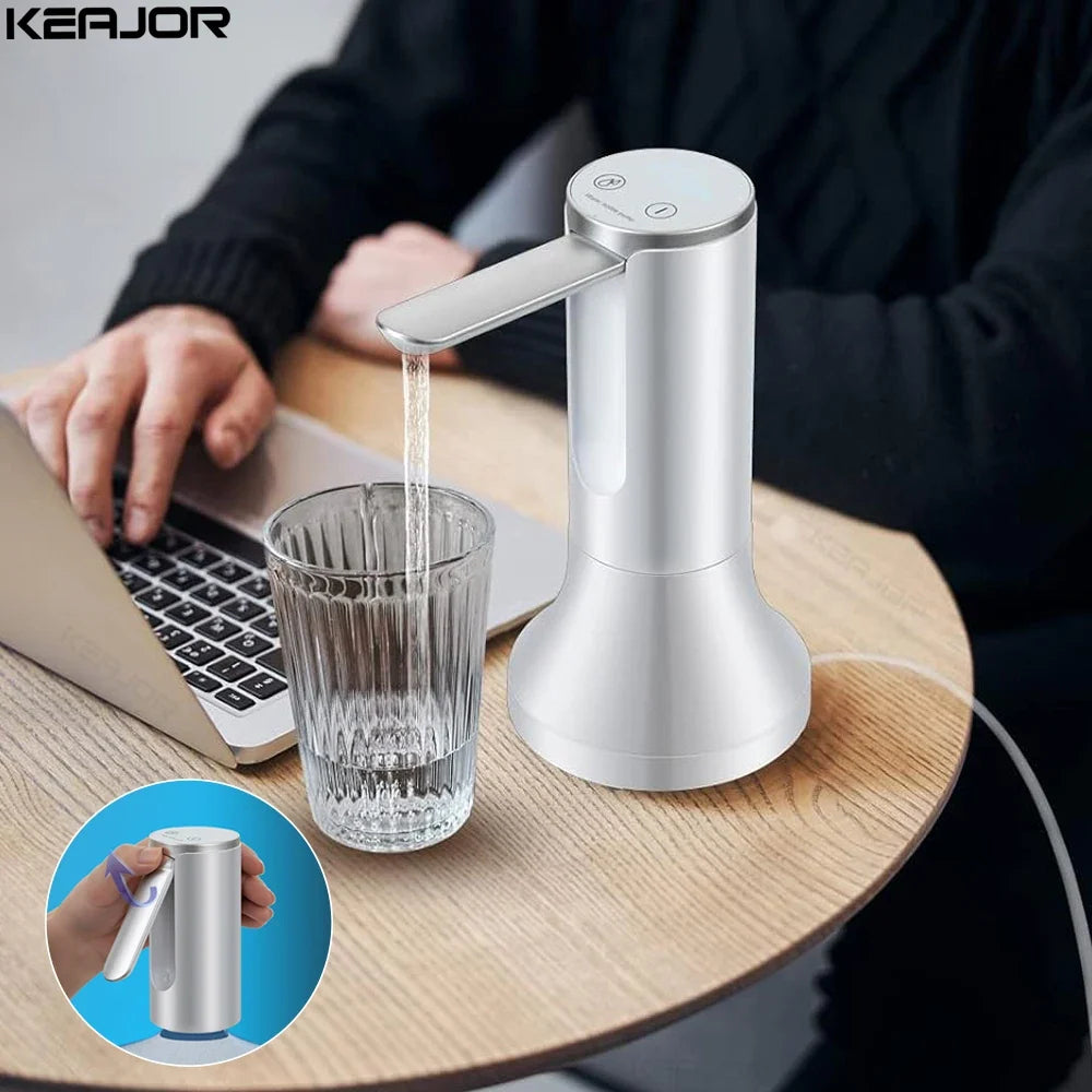 Electric Foldable Water Dispenser Pump – Rechargeable 19L