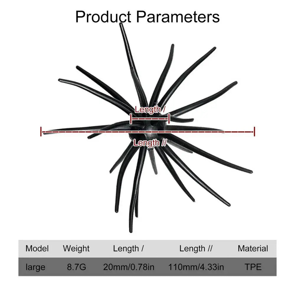 Soft Sea Urchin Fishing Lure – Saltwater & Freshwater Bait