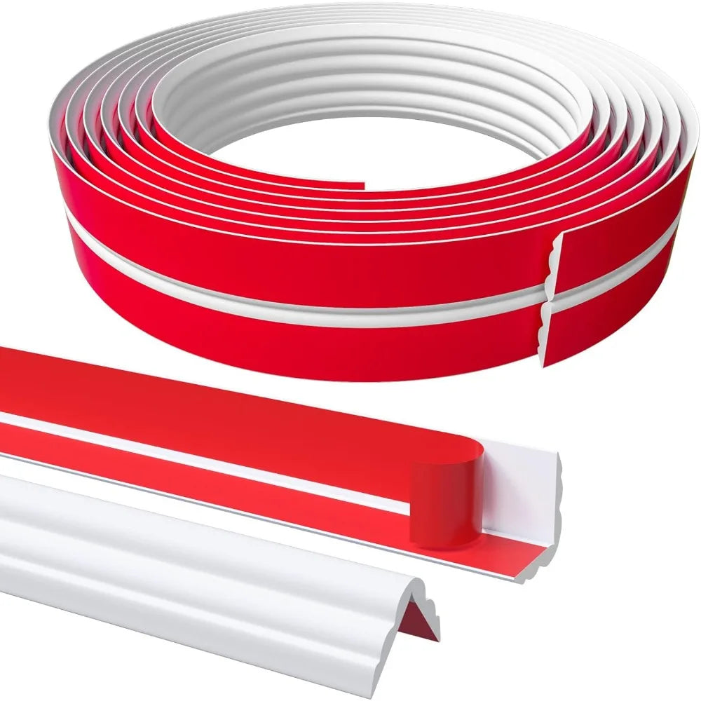 Self-Adhesive Wall Corner Protector – 1m Flexible Trim Strip