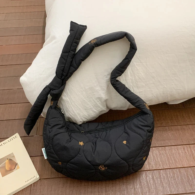 Women's Flannel Crossbody Shoulder Bag – Nixie Hobo Style