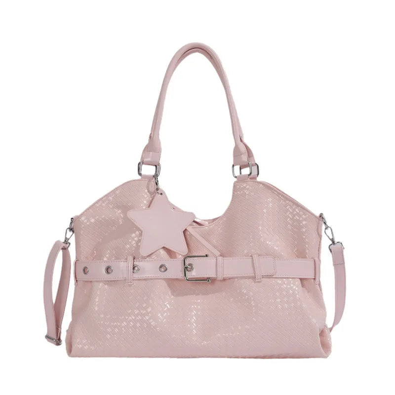 Nixie Morning 8 Large Capacity Soft Leather Tote Bag Women